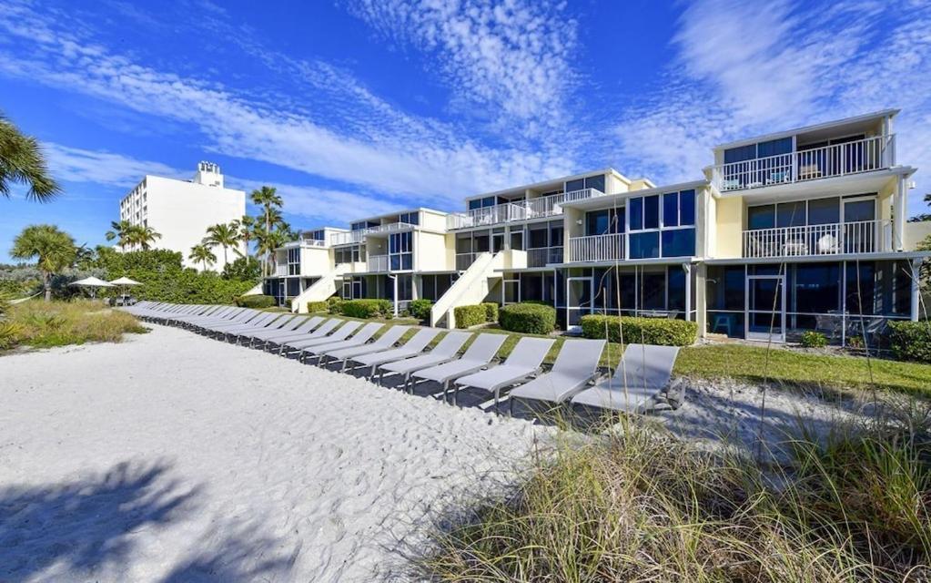 Laplaya 201C Breathtaking Gulf Panorama From This Corner End Unit With A Private Stairway To The Beach Longboat Key Eksteriør billede