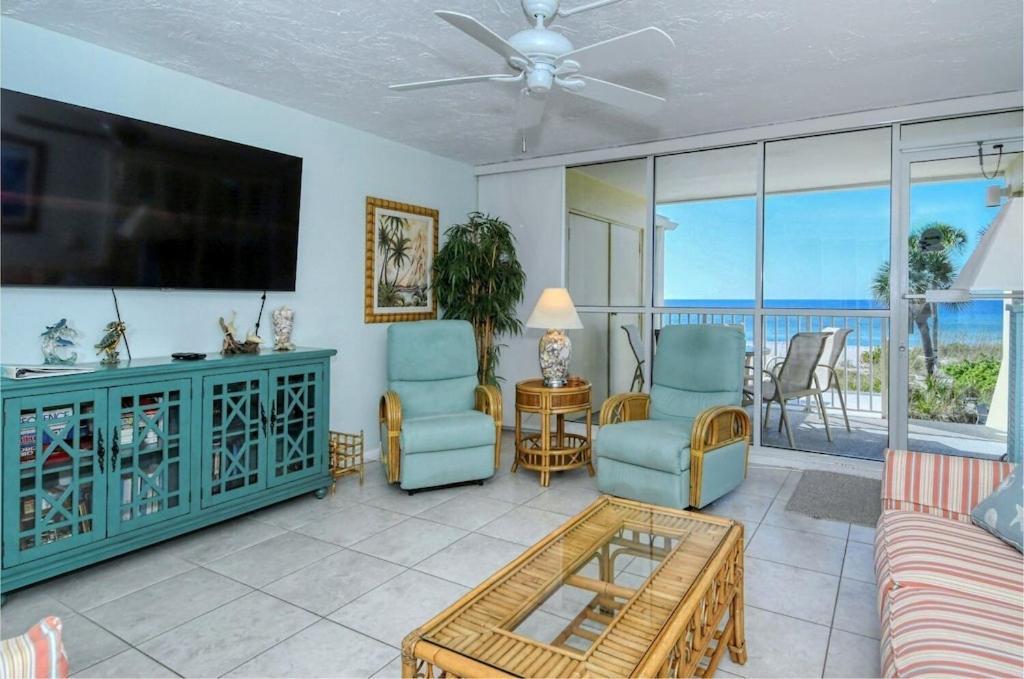 Laplaya 201C Breathtaking Gulf Panorama From This Corner End Unit With A Private Stairway To The Beach Longboat Key Eksteriør billede